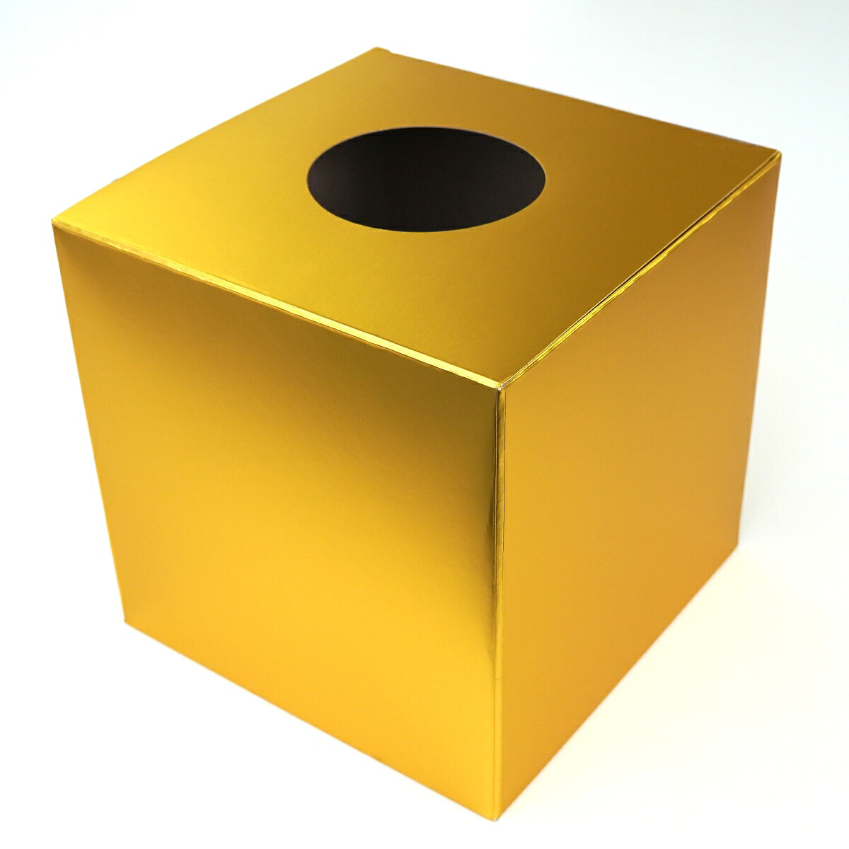 抽選箱金色