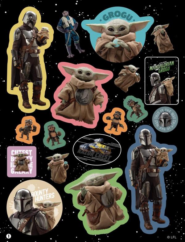STARWARSスター・ウォーズ／マンダロリアン・アンド・グローグーシールブック（ディズニーブックス）（DISNEYFANMOOK）[講談社]