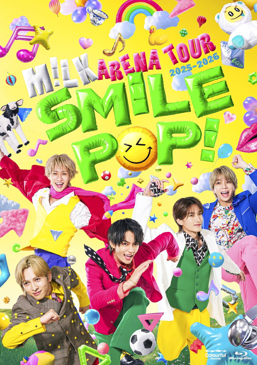 M!LKARENATOUR2025-2026“SMILEPOP!”(初回限定盤Blu-ray+Photobook)【Blu-ray】[M!LK]