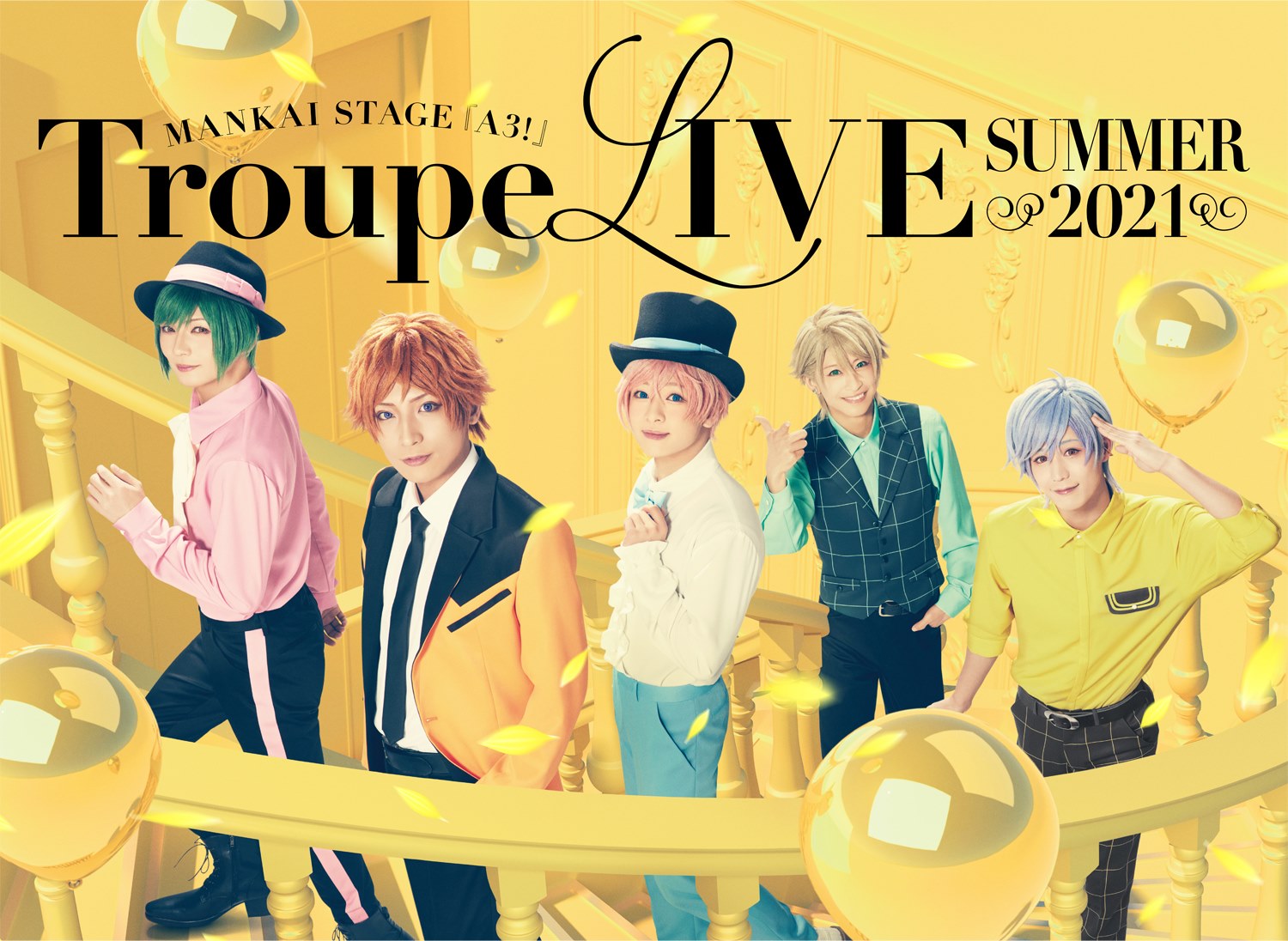 楽天ブックス: MANKAI STAGE『A3!』Troupe LIVE ～SUMMER 2021～【Blu