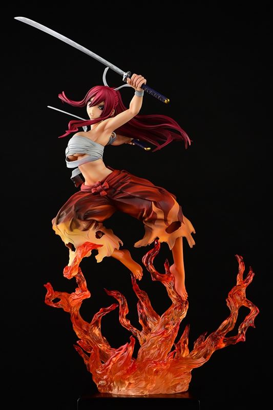 Orcatoys · Fairy Tail Statue 1/6 Erza Scarlet Samurai Ver. Kurenai