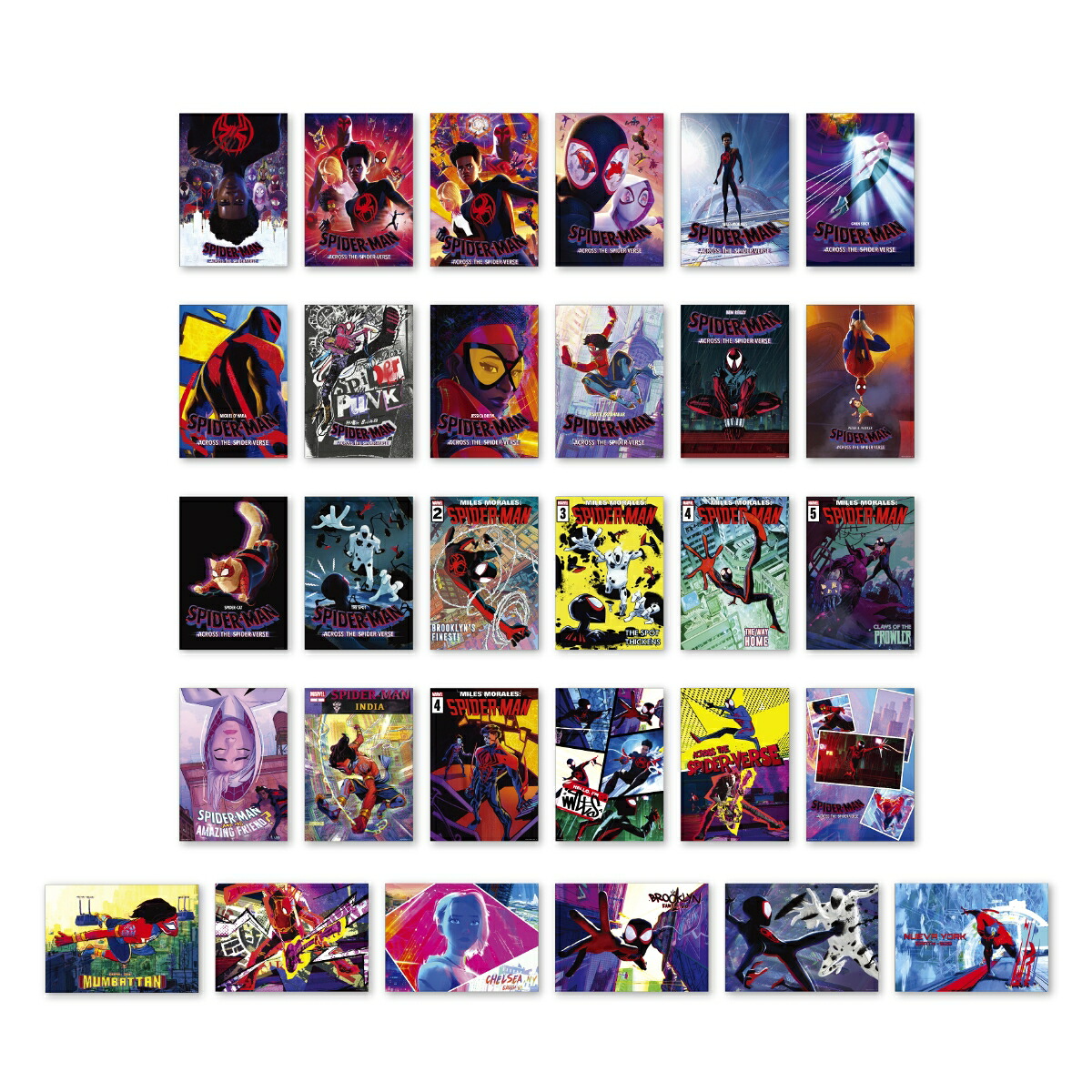 楽天ブックス: スパイダーバース2 ポスターセット - 玩具