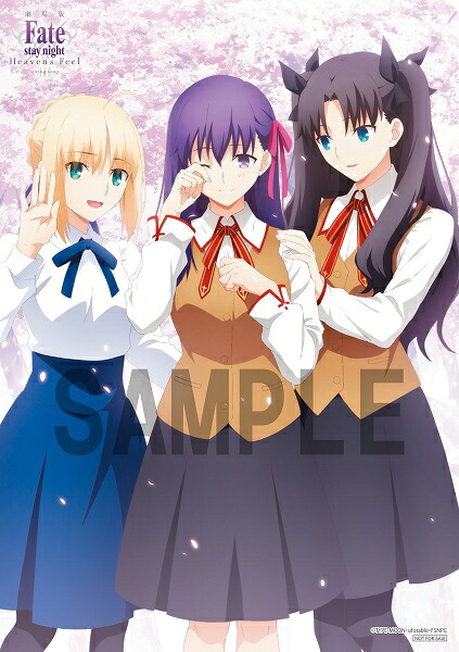 【楽天ブックス限定先着特典+早期予約特典】劇場版「Fate/staynight[Heaven'sFeel]」3.springsong【完全生産限定版】【Blu-ray】(B3布ポスター+ジャケットイラスト使用A3クリアポスター)[杉山紀彰]