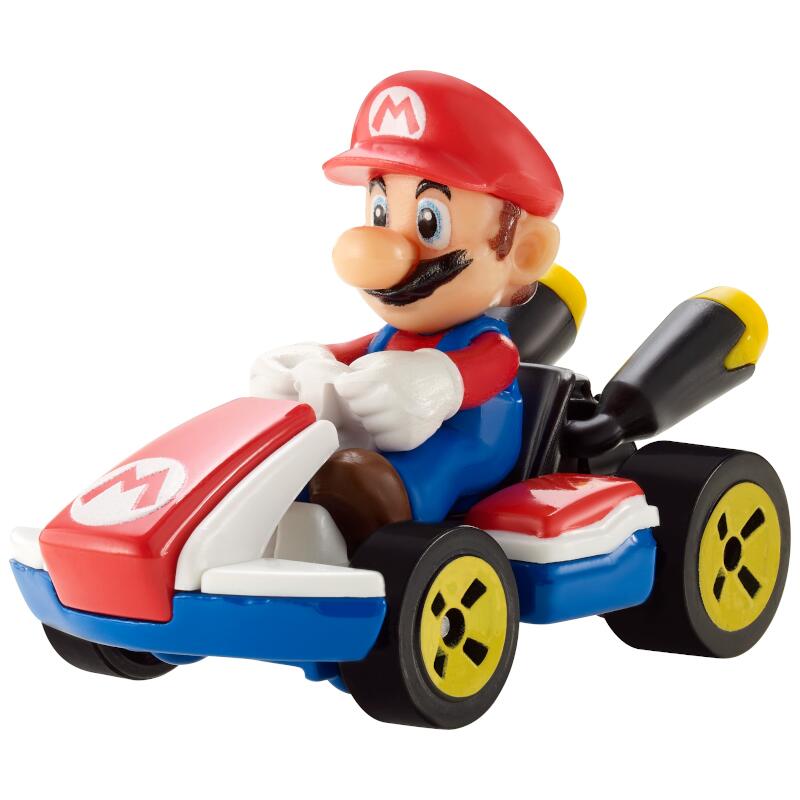 【セット商品】マリオカート8デラックス+ホットウィールマリオカート(MARIOKART)マリオスタンダードGBG26