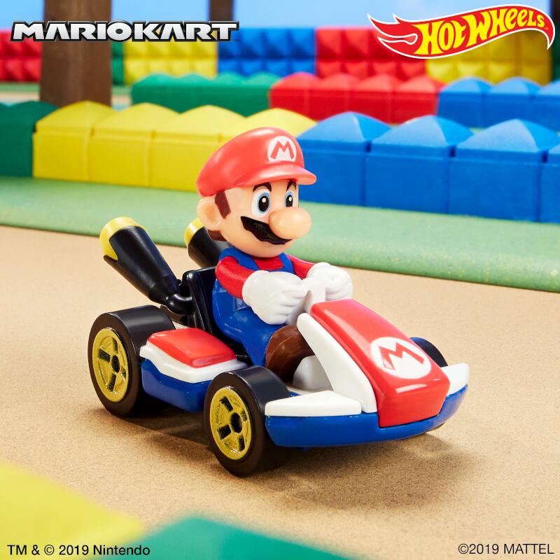 【セット商品】マリオカート8デラックス+ホットウィールマリオカート(MARIOKART)マリオスタンダードGBG26