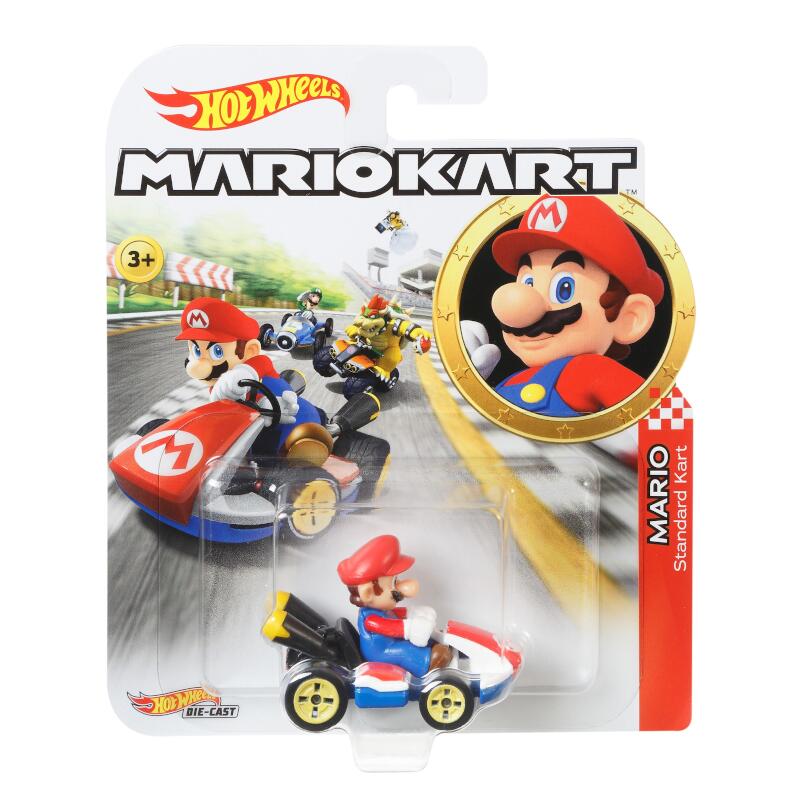 【セット商品】マリオカート8デラックス+ホットウィールマリオカート(MARIOKART)マリオスタンダードGBG26