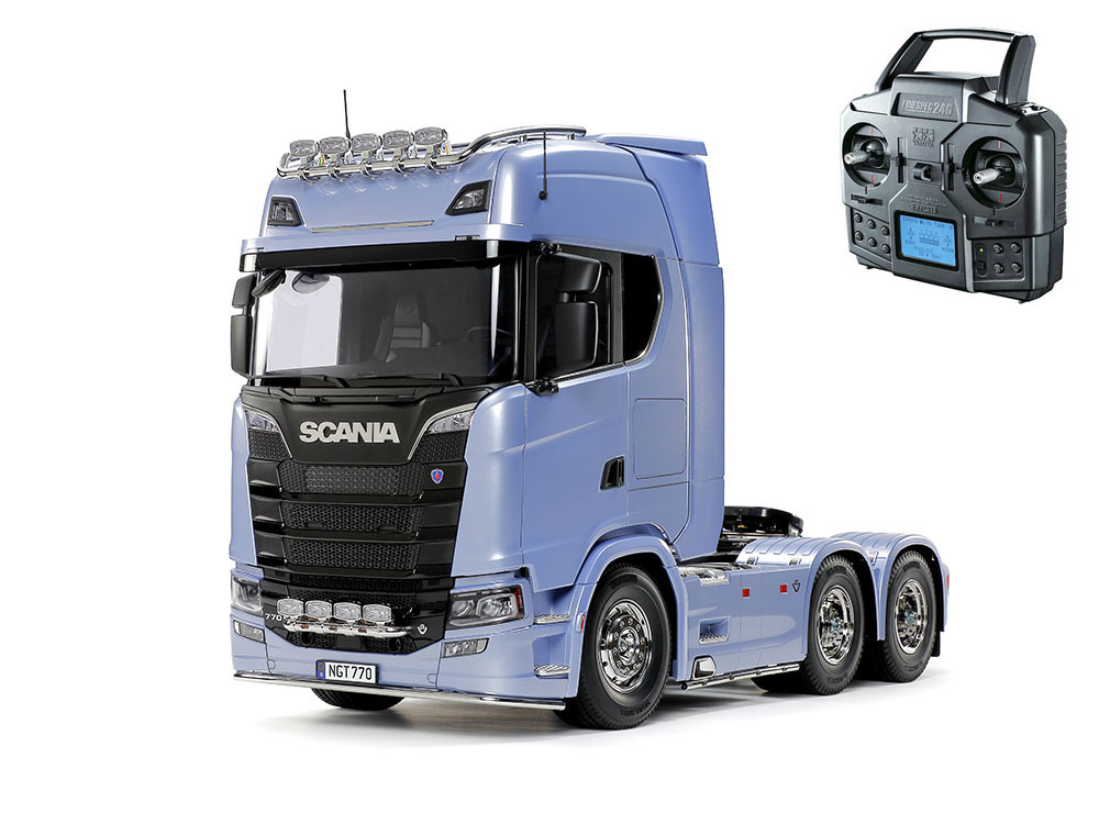 1/14 電動RCビッグトラックシリーズ 1/14RC スカニア 770 S 6x4 フルオペレーションセット 【56367】 (ホビーラジコン 組立キット)【クレジットカード決済限定】画像