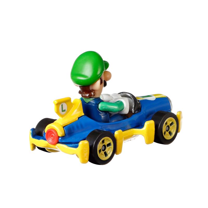 【セット商品】マリオカート8デラックス+ホットウィールマリオカート(MARIOKART)ルイージマッハ8GBG27