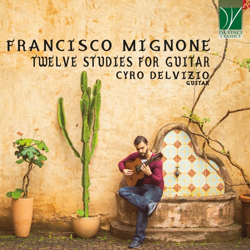 【輸入盤】ミニョーネ：ギターのための12の練習曲、デルヴィジロ：ミニョーネの主題に基づくファンタジア　シロ・デルヴィジロ画像