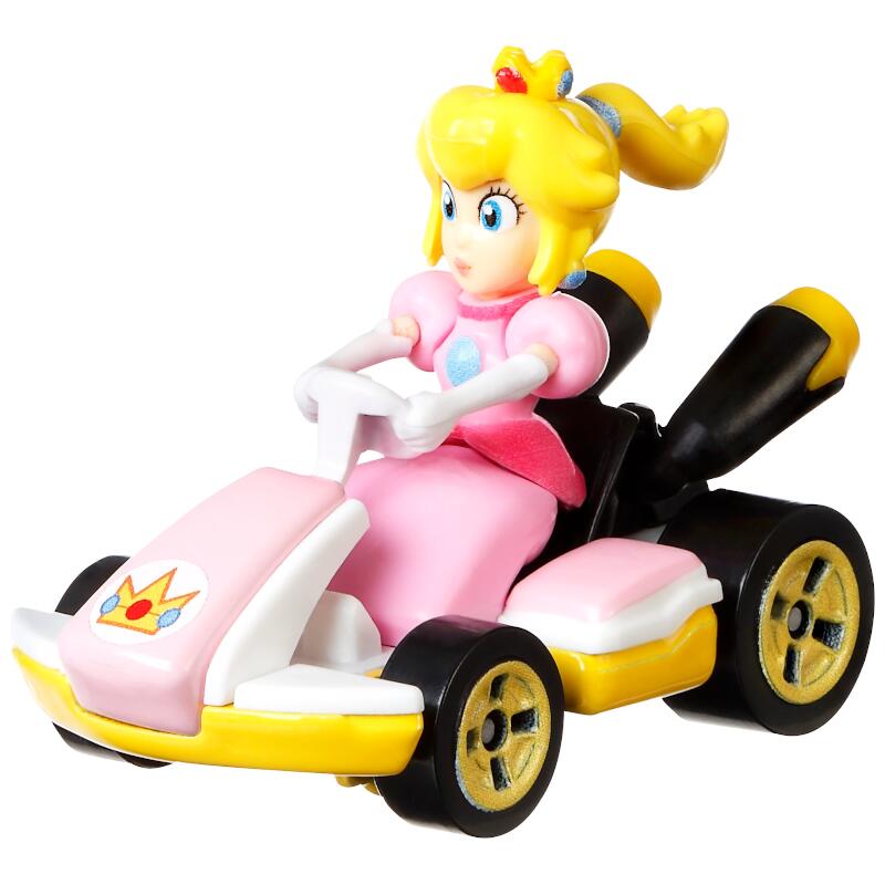 【セット商品】マリオカート8デラックス+ホットウィールマリオカート(MARIOKART)ピーチ姫スタンダードGBG28