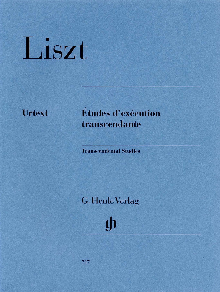 【輸入楽譜】リスト, Franz(Ferenc): 超絶技巧練習曲集/原典版/Heinemann編/Liszt運指画像