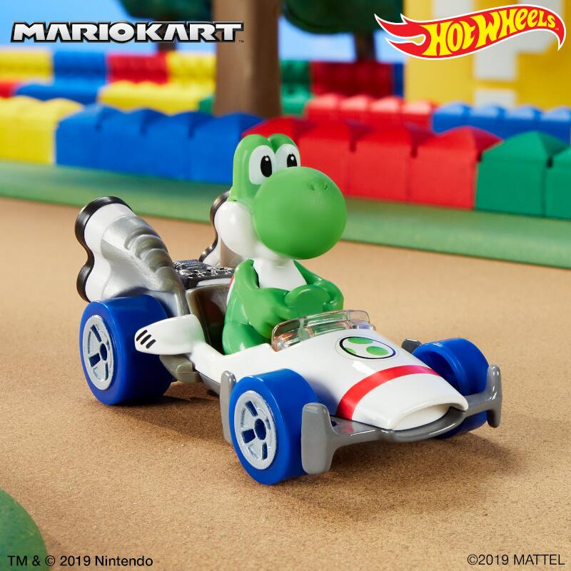 【セット商品】マリオカート8デラックス+ホットウィールマリオカート(MARIOKART)ヨッシーBダッシュGBG29