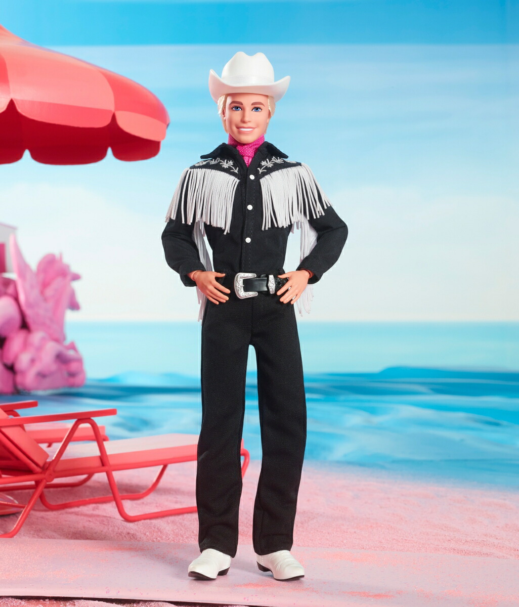 バービー(Barbie)映画「バービー」ケンウエスタンファッション【着せ替え人形・ドール】【6才～】HRF30