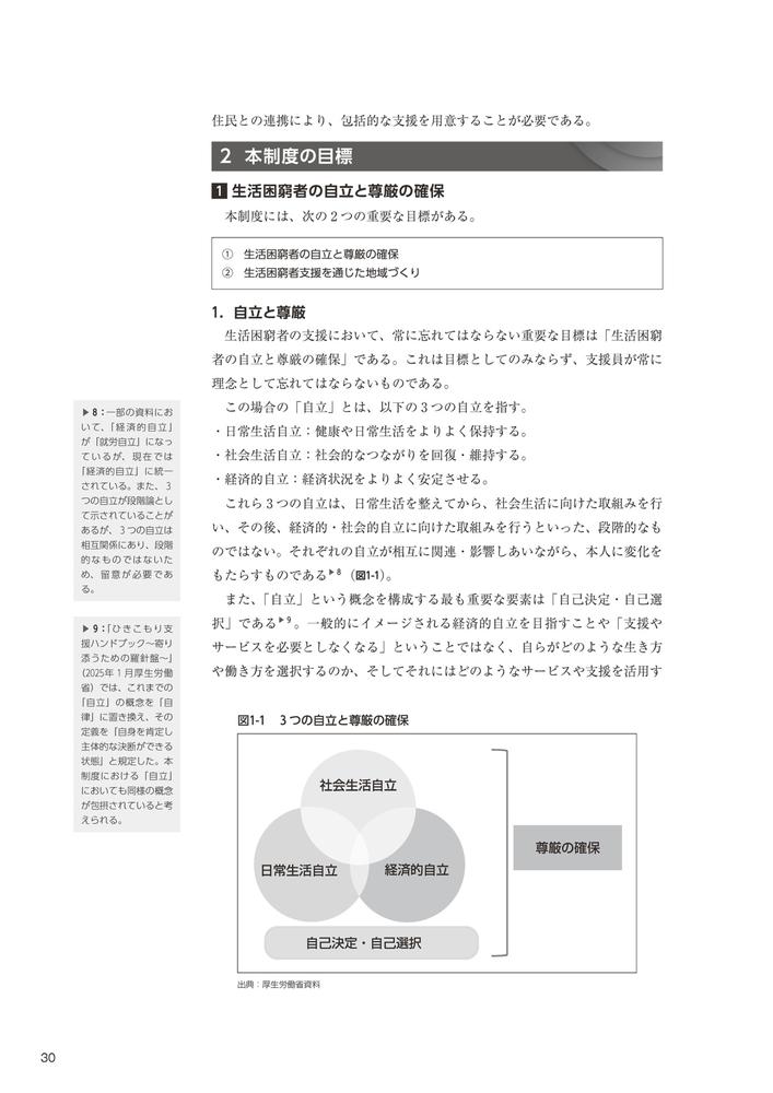 生活困窮者自立支援制度従事者養成研修テキスト[生活困窮者自立支援制度人材養成研修テキスト編集委員会]