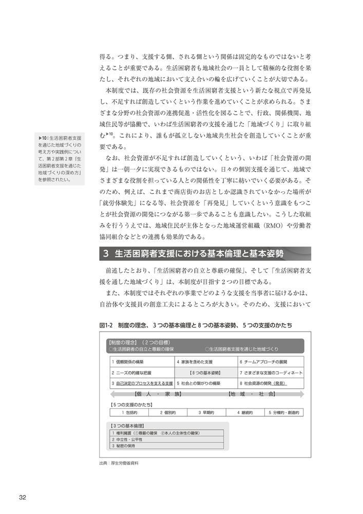 生活困窮者自立支援制度従事者養成研修テキスト[生活困窮者自立支援制度人材養成研修テキスト編集委員会]
