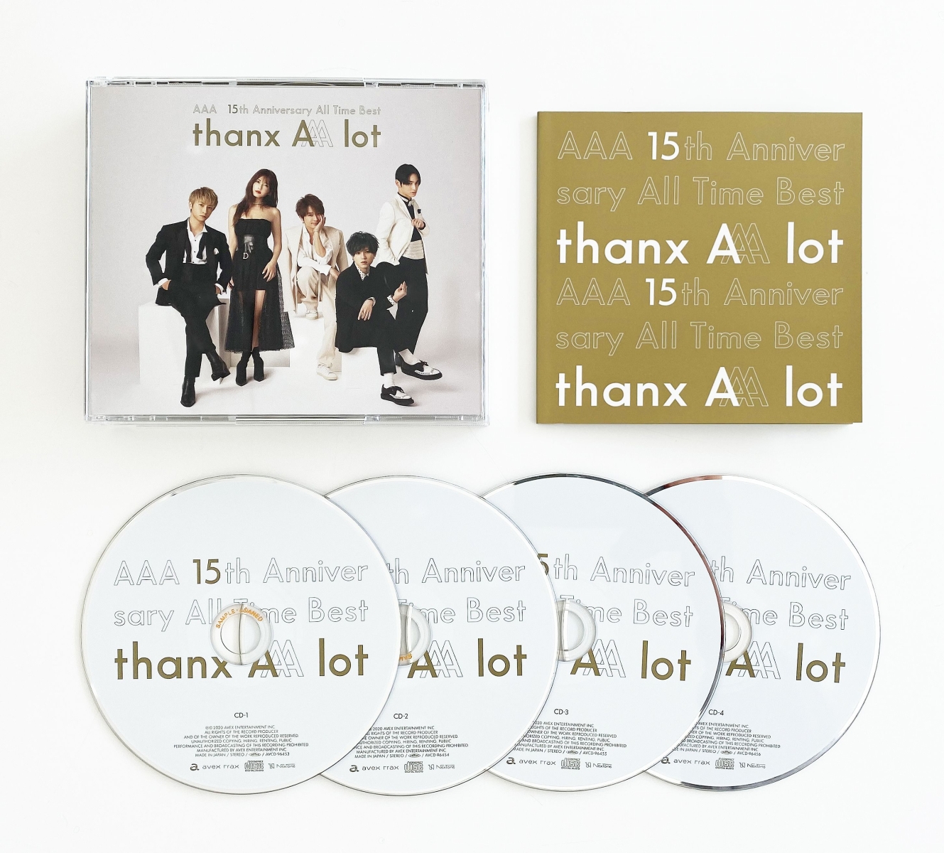 a 15th Anniversary Alltime Best Thanx a Lot 4cd スマプラ a Cd 楽天ブックス