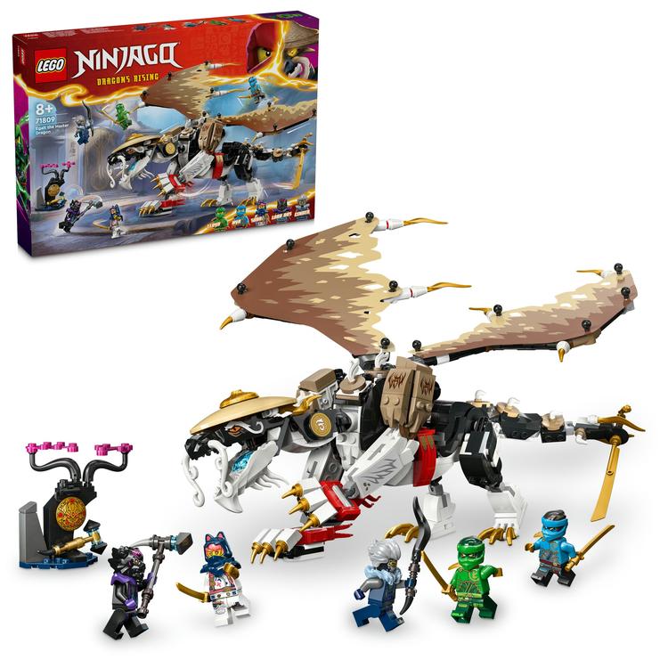 【特典】レゴ(LEGO) ニンジャゴー マスタードラゴン イゴール 【おもちゃ 玩具 プレゼント 誕生日 ブロック クリスマス 男の子 女の子 子供 8歳 9歳 10歳 小学生 対戦 ロボット 】 71809(30699 ミニ・ドラゴン合体ウルトラメカスーツ)画像