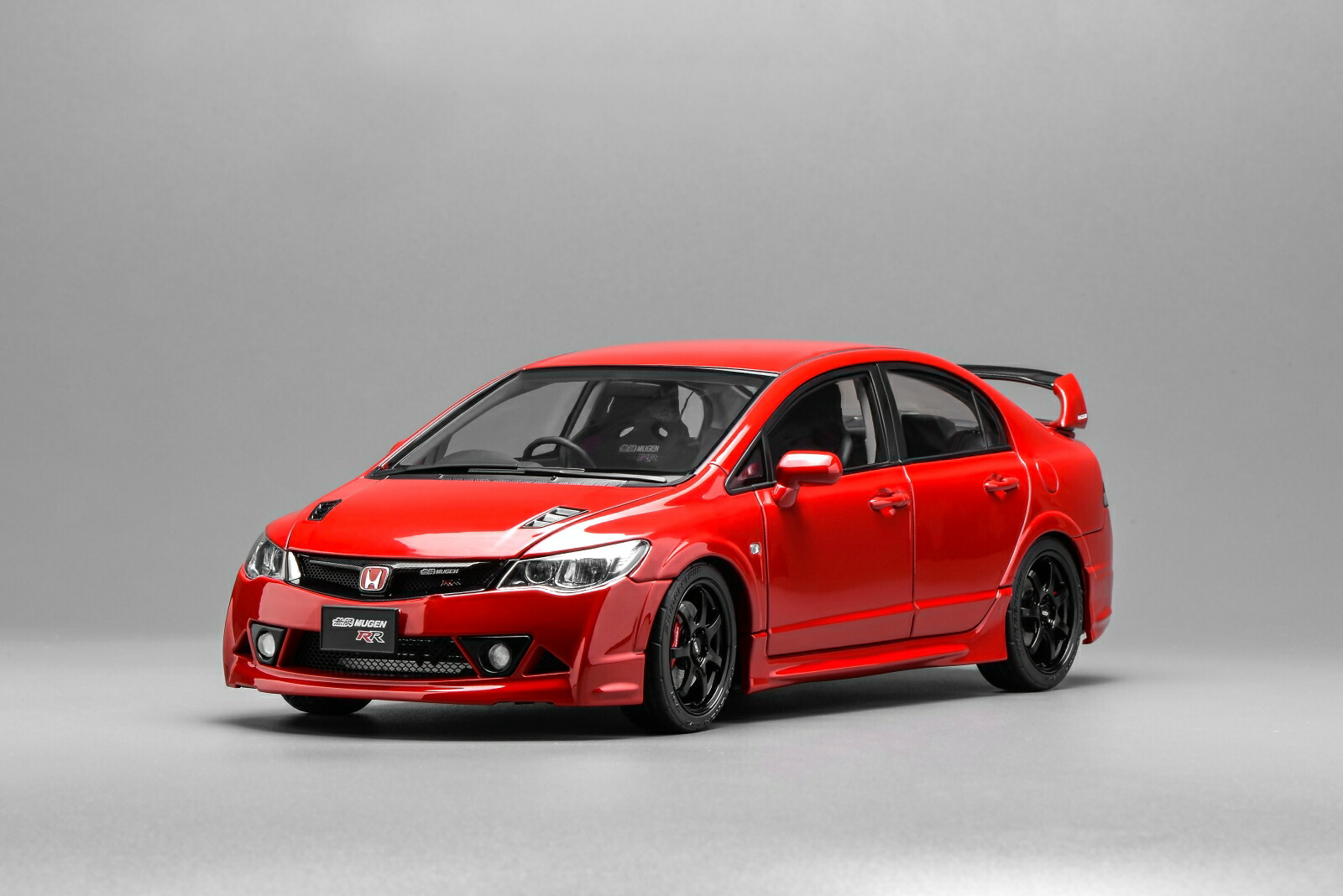 MOTORHELIX 1/18 Honda Civic Type R（FD2）MUGEN RR Milano Red 【M85415】 (ミニカー)画像