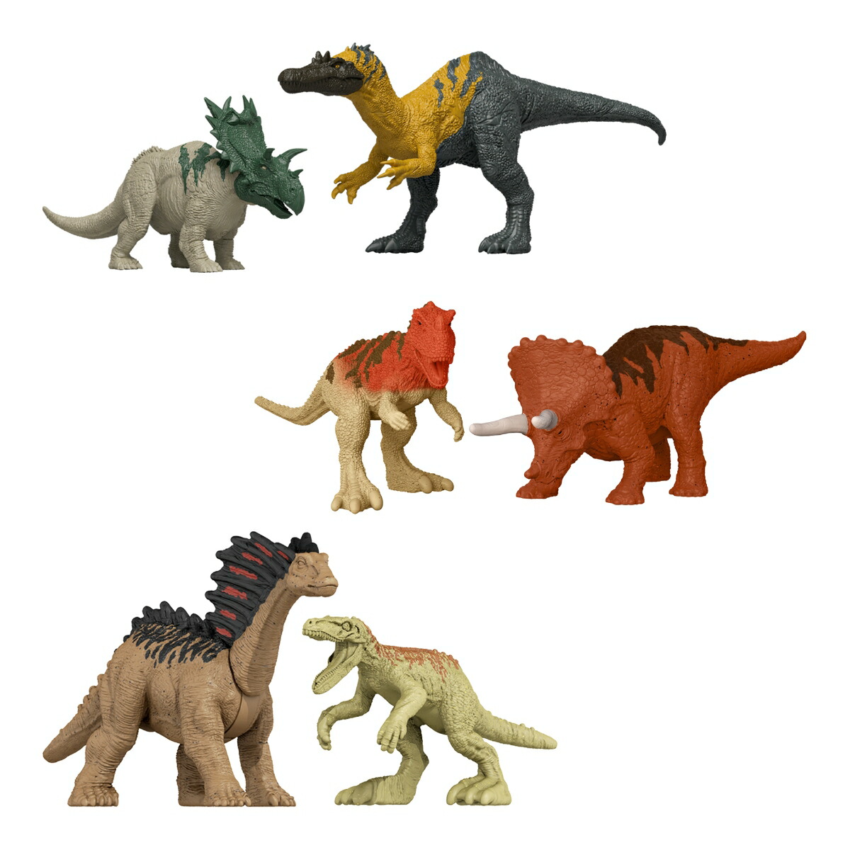 マテルジュラシックワールド(JURASSICWORLD)ミニフィギュアボックスアソート2026第1弾子供向けフィギュアブラインドボックス恐竜おもちゃ3歳からマルチGWP38-986N