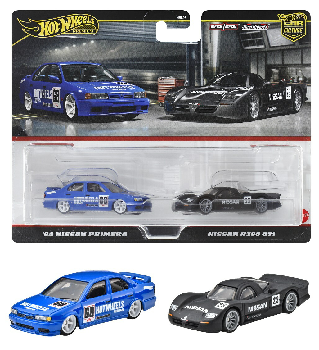 ۥåȥ(HotWheels)ץߥ2ѥåR390GT1/'94ץ᡼ʪߥ˥3Ф֥롼/֥åHRR74