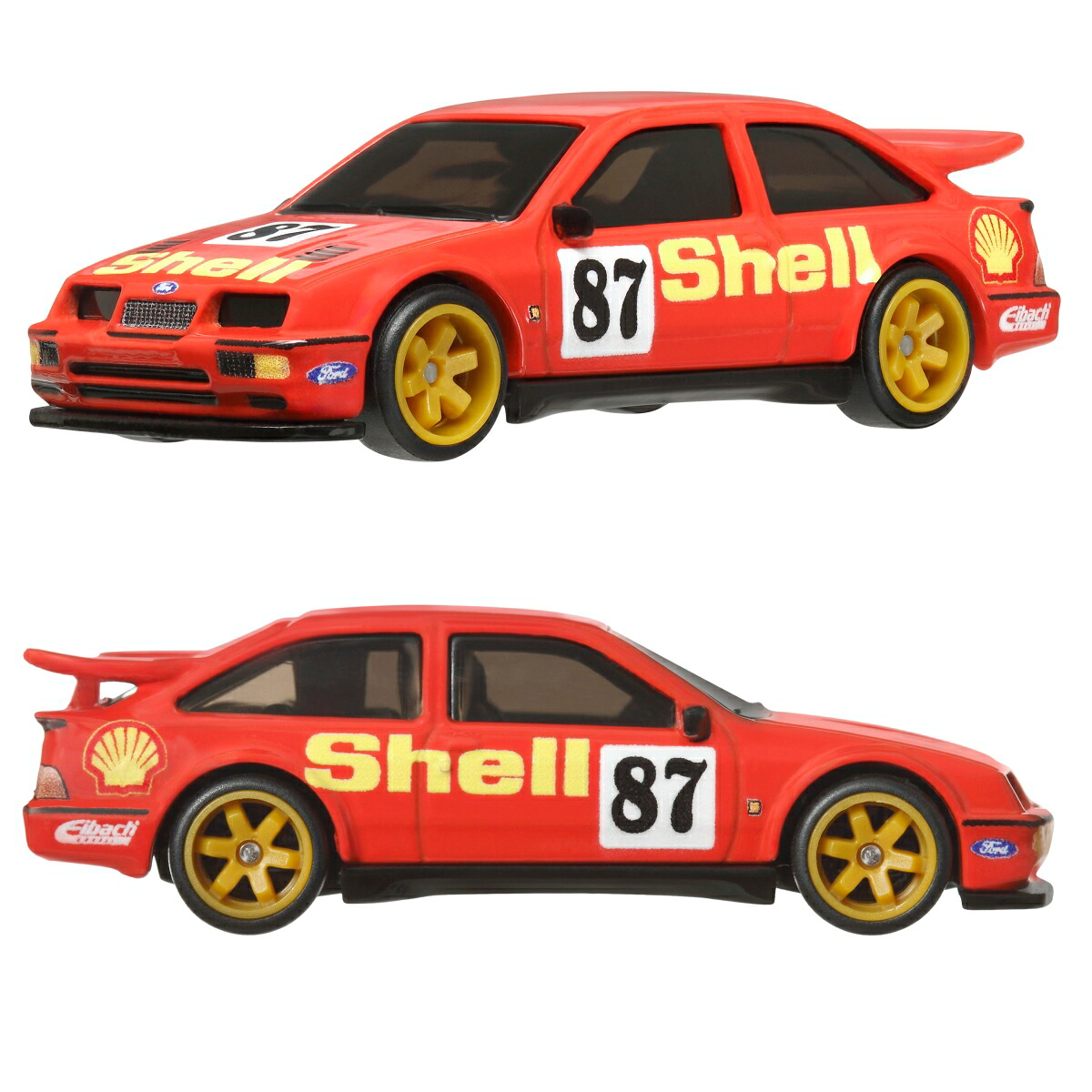 ホットウィール(HotWheels)プレミアム2パック'93フォードエスコートRSコスワース/'87フォードシエラコスワース【ミニカー】【3才~】HRR73