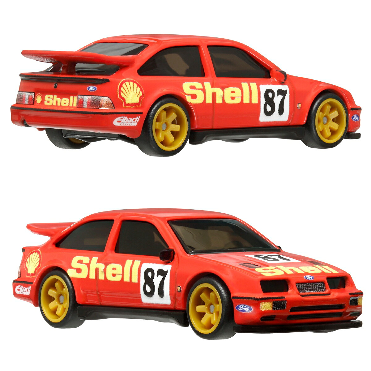ホットウィール(HotWheels)プレミアム2パック'93フォードエスコートRSコスワース/'87フォードシエラコスワース【ミニカー】【3才~】HRR73