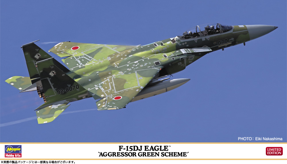 1/72 F-15DJ イーグル “アグレッサー グリーンスキーム” 【02460】 (プラモデル)画像