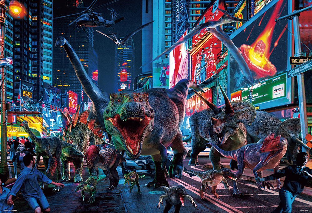 楽天ブックス: ジグソーパズル Dinosaur in New York 1000ピース (49 