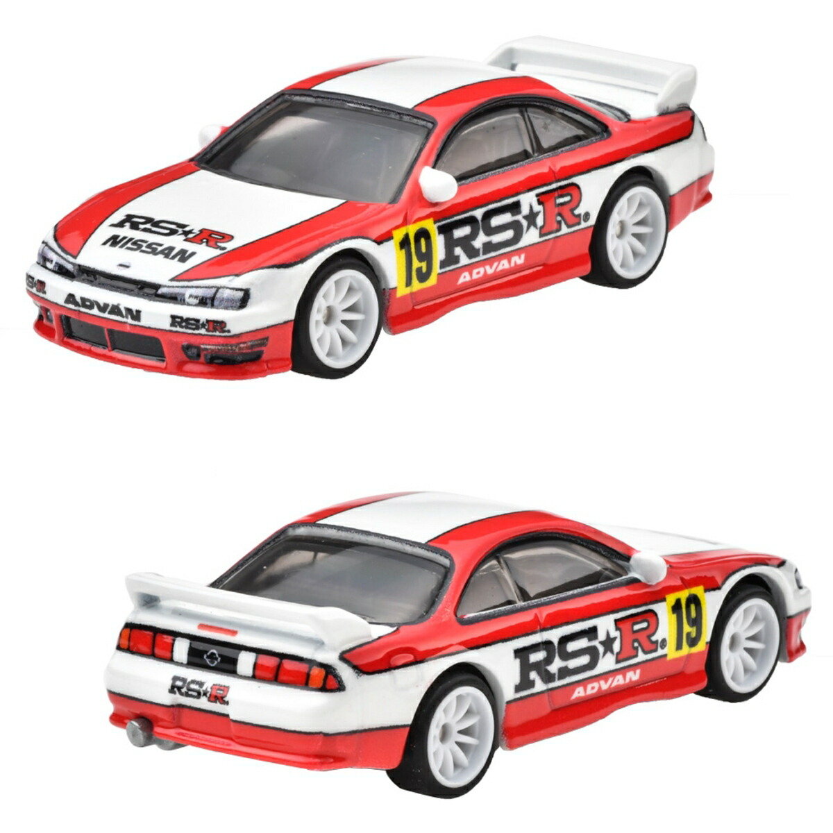 �ۥåȥ�������(HotWheels)�ץ�ߥ���2�ѥå�����240SX(S14)/��������ӥ�(S15)���ʪ�������ߥ˥���3�Ф���ۥ磻��/��å�HRR84