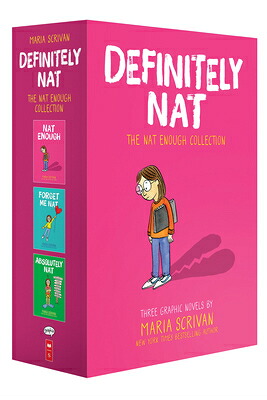 Definitely Nat 楽天ブックス: Definitely Nat: A Graphic Novel Box Set (Nat Enough #1-3 ...