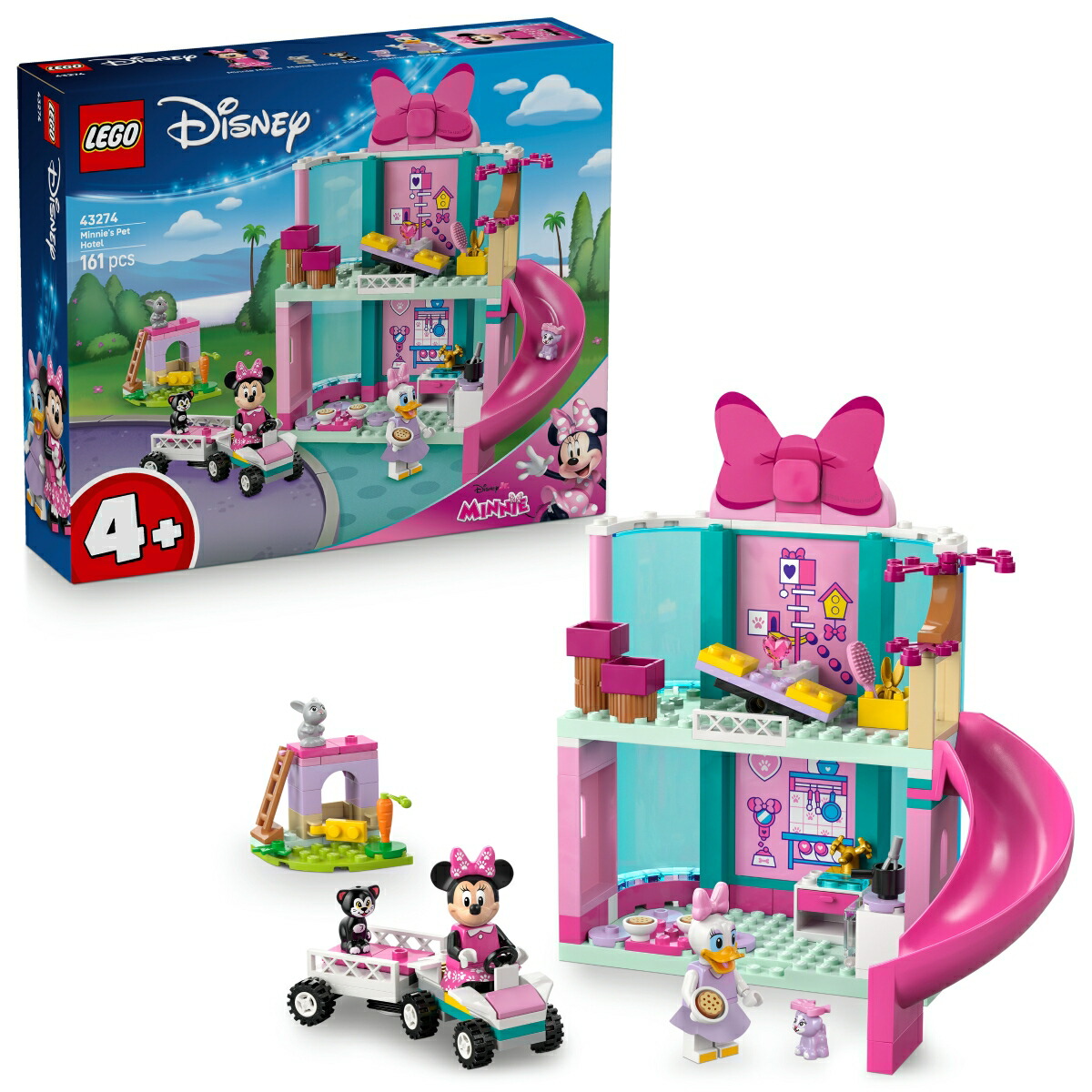 レゴ(LEGO) ディズニープリンセス ミニーのペットホテル 43274 [ おもちゃ 玩具 プレゼント 4歳 5歳 6歳 ]画像
