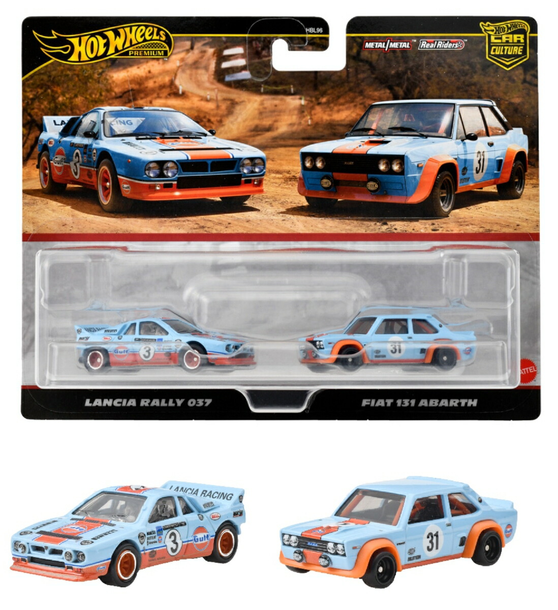 ۥåȥ(HotWheels)ץߥ2ѥå꡼037/եå131ХȾʪߥ˥3Ф֥롼HRR81
