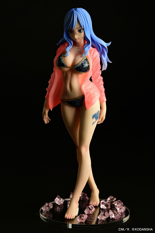 ブックス: 『FAIRY TAIL』 ジュビア・ロクサーGravure_Style『黒ビキニ！！』濡れ透けワイシャツSP (1/6スケール PVC製塗装済み完成品) - 玩具 - 4560321854653 : ゲーム