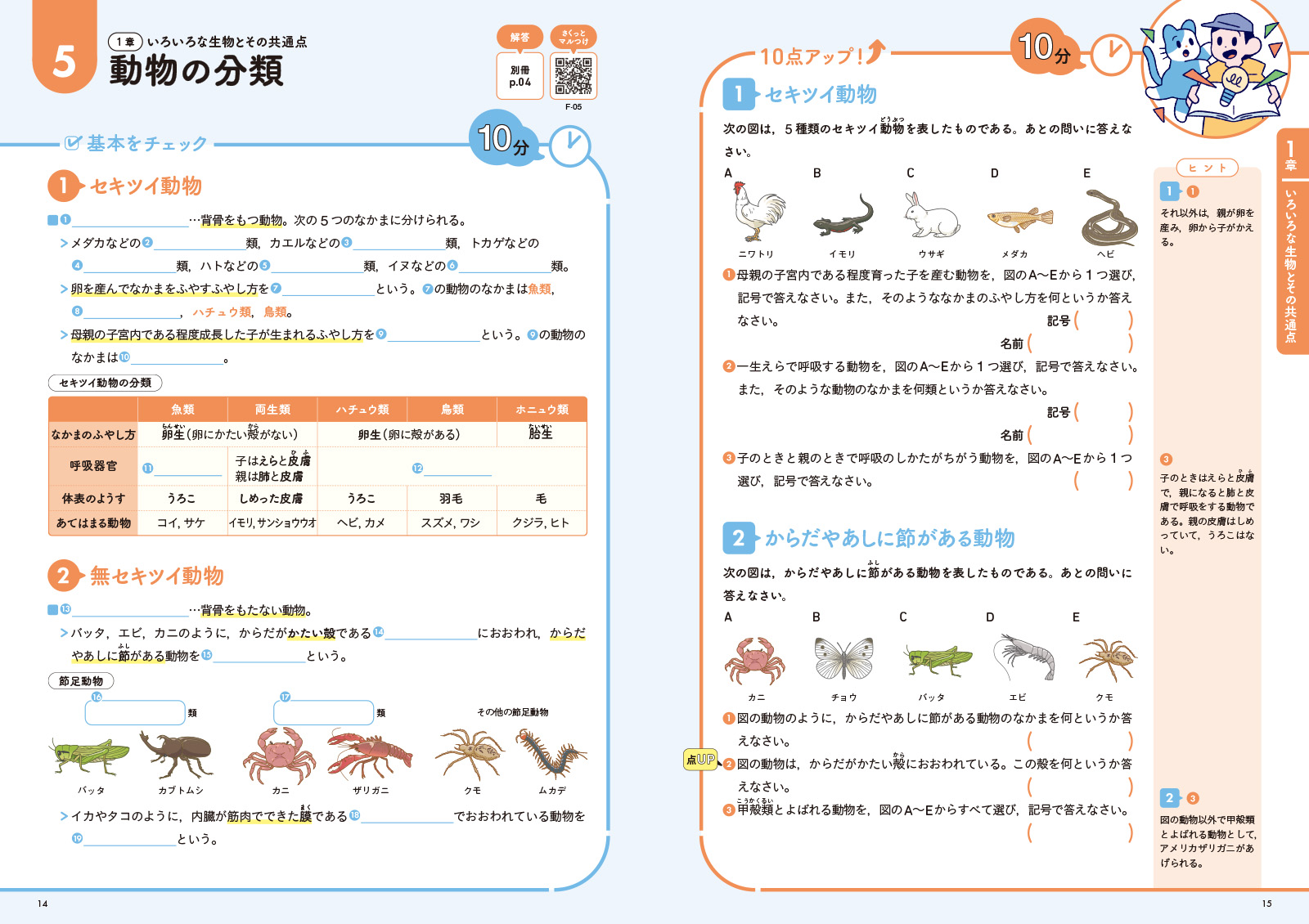 定期テスト超直前でも平均＋10点ワーク中1理科[文英堂編集部]