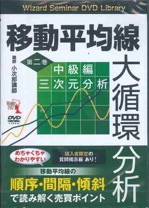 楽天市場】『DVD 移動平均線大循環分析 実践編』小次郎講師