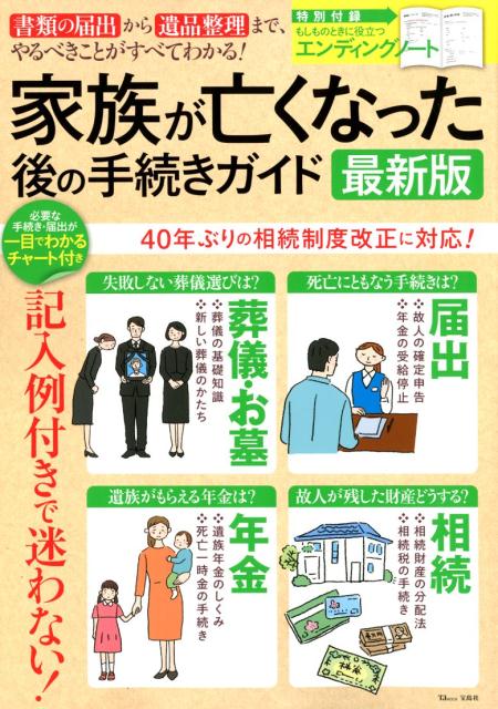 楽天ブックス 家族が亡くなった後の手続きガイド最新版 書類の届出から遺品整理まで やるべきことがすべてわ 三浦美樹 本