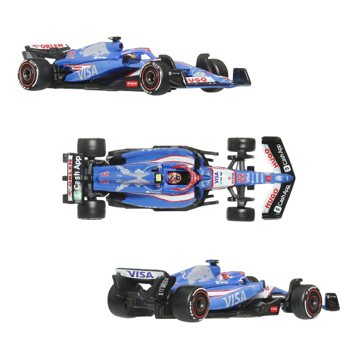 ホットウィール(HotWheels)プレミアムレースアソートメント乗り物おもちゃF1ミニカー8台入りBOX販売14歳からマルチHRV11-986H