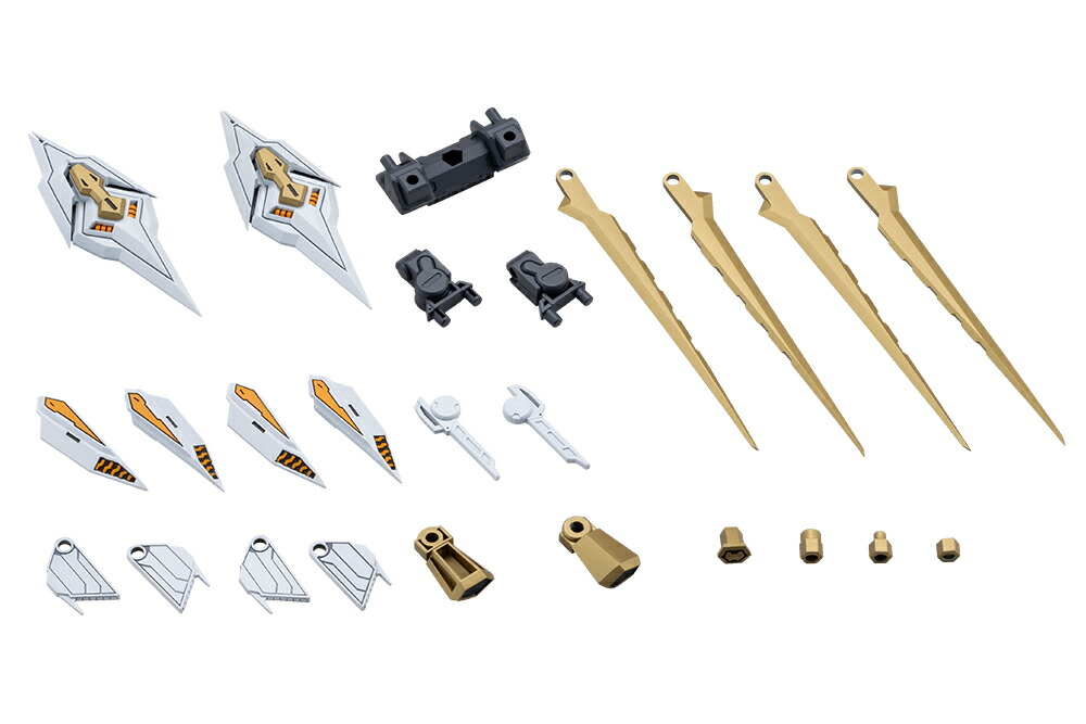 M.S.G モデリングサポートグッズ ヘヴィウェポンユニット68 スラッシュバインダー ホワイト Ver. 【MH68J】 (プラモデル)画像