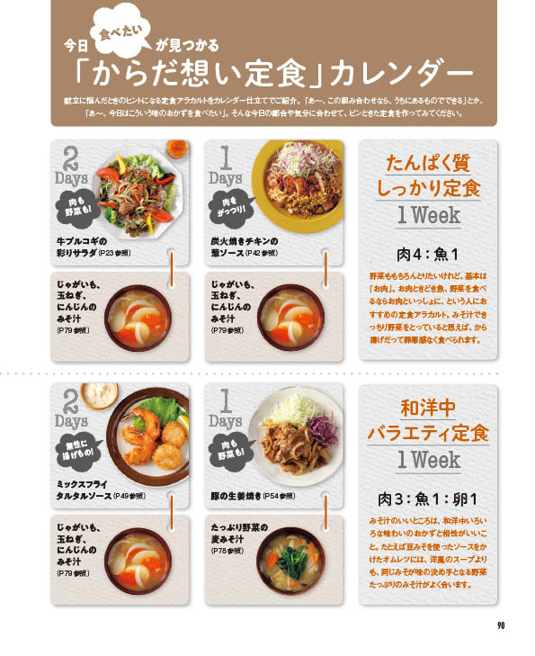 人気のあの味、オレンジページが再現！大戸屋的からだ想い定食（オレンジページブックス）