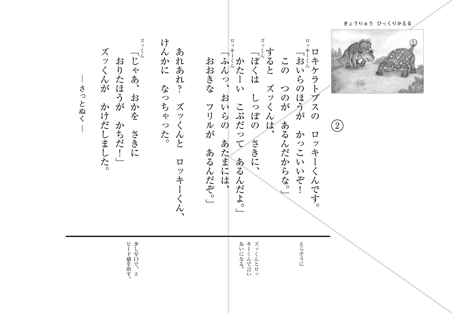 紙芝居きょうりゅうひっくりかえる[田中康平]