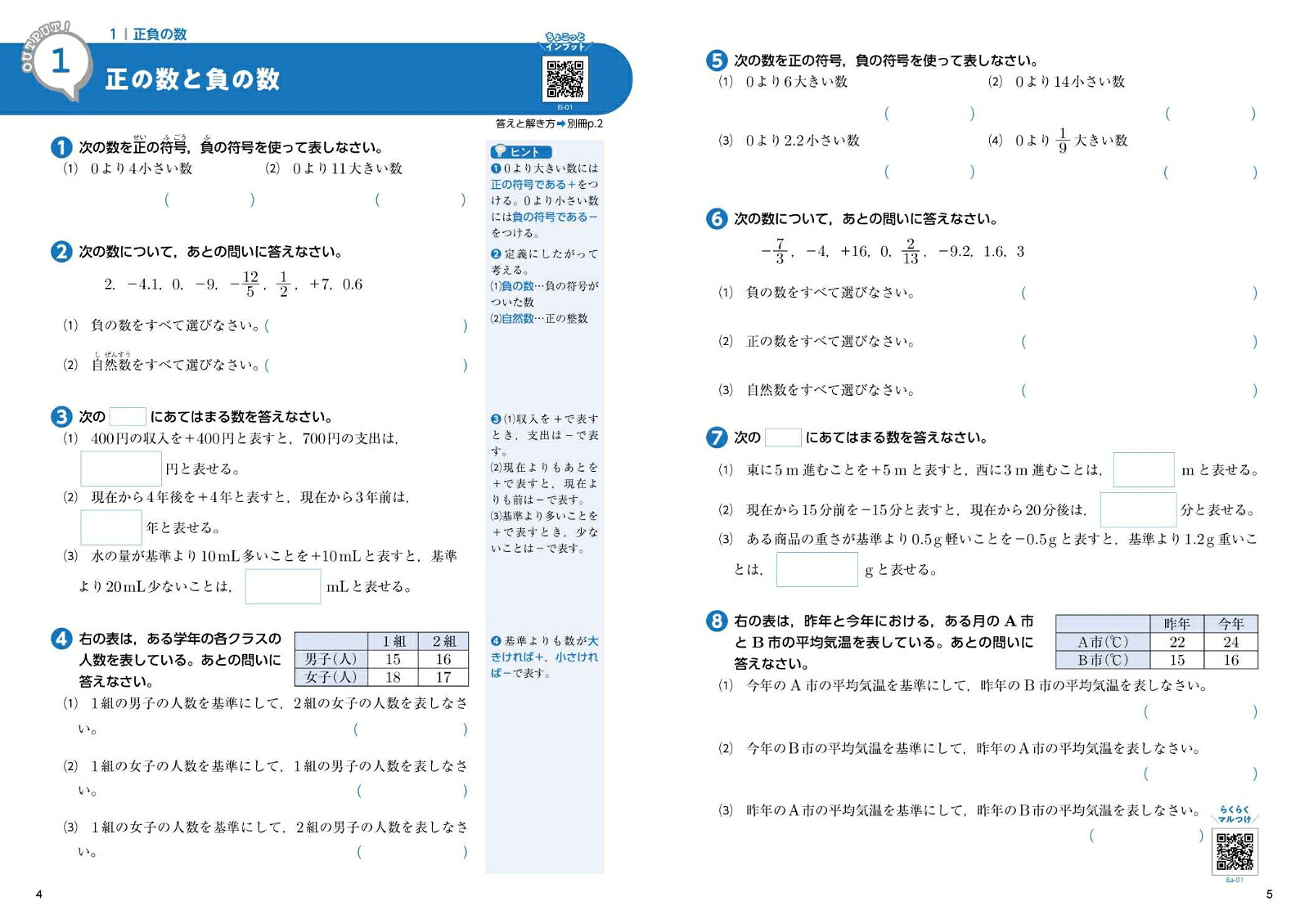 アウトプット専用問題集中1数学［数と式・関数］[文英堂編集部]