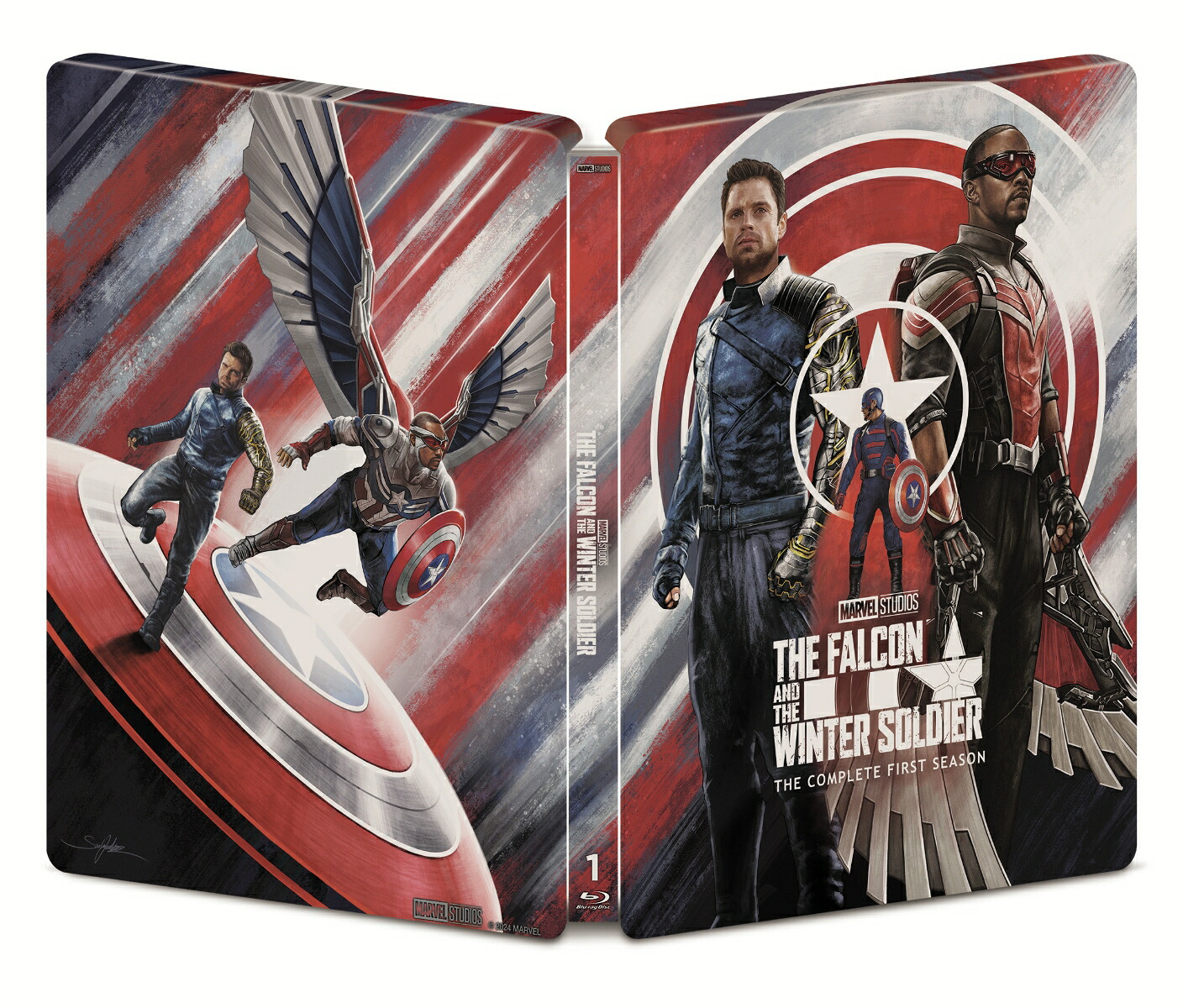 ファルコン&ウィンター・ソルジャーBlu-rayコレクターズ・エディションスチールブック(数量限定)【Blu-ray】[アンソニー・マッキー]