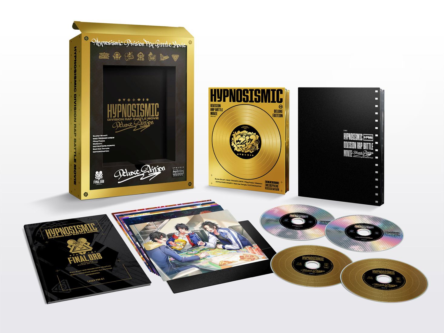 映画「ヒプノシスマイク-DivisionRapBattle-」Blu-ray(Deluxe版)【Blu-ray】[EVILLINERECORDS]