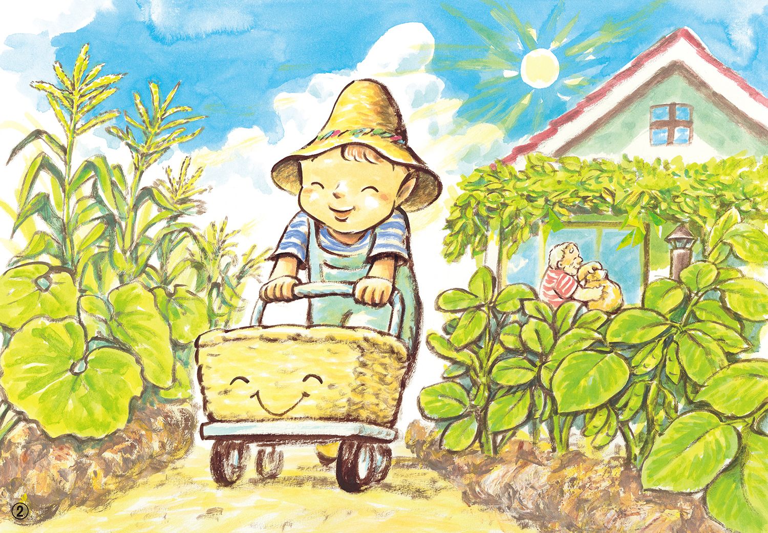 紙芝居なつのおいしいものさがし[あべしまこ]