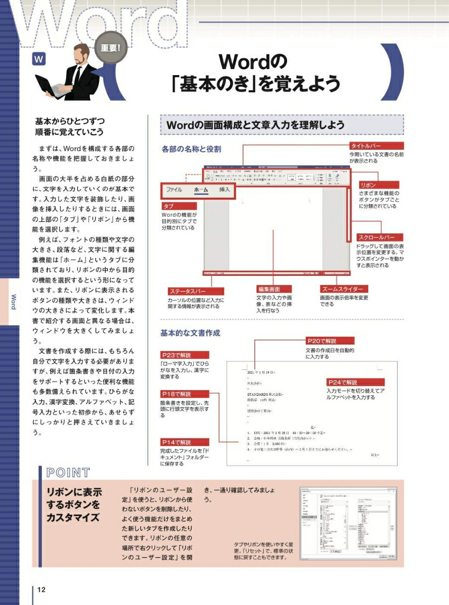 楽天ブックス これだけでok 仕事に使える ワード エクセル パワーポイント テレワークにも最適 ラケータ 本