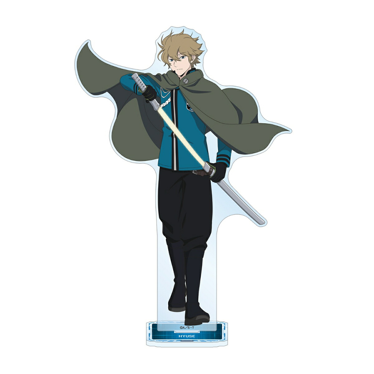 TVアニメ「ワールドトリガー」描き下ろし ヒュース 戦闘開始ver. BIGアクリルスタンド画像