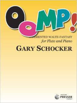 【輸入楽譜】ショッカー, Gary: Oomp!: A Demented Waltz-Fantasy(フルートとピアノ)画像