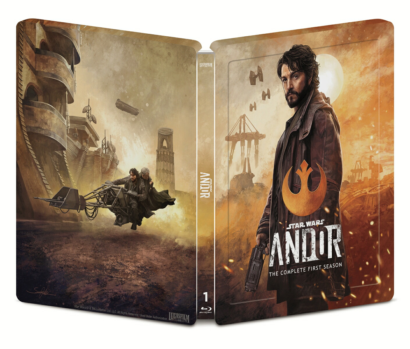 キャシアン・アンドーBlu-rayコレクターズ・エディションスチールブック(数量限定)【Blu-ray】[ディエゴ・ルナ]