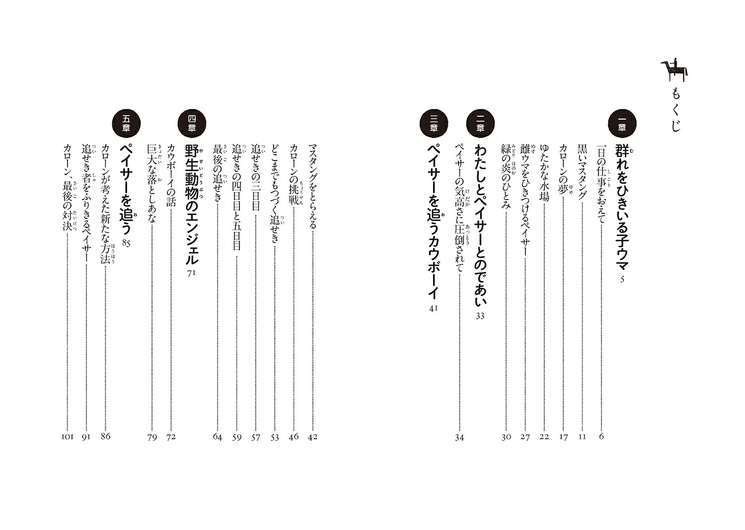 大草原のウマペイサー（図書館版）（図書館版）（シートン動物記［図書館版］）[アーネスト・T・シートン]