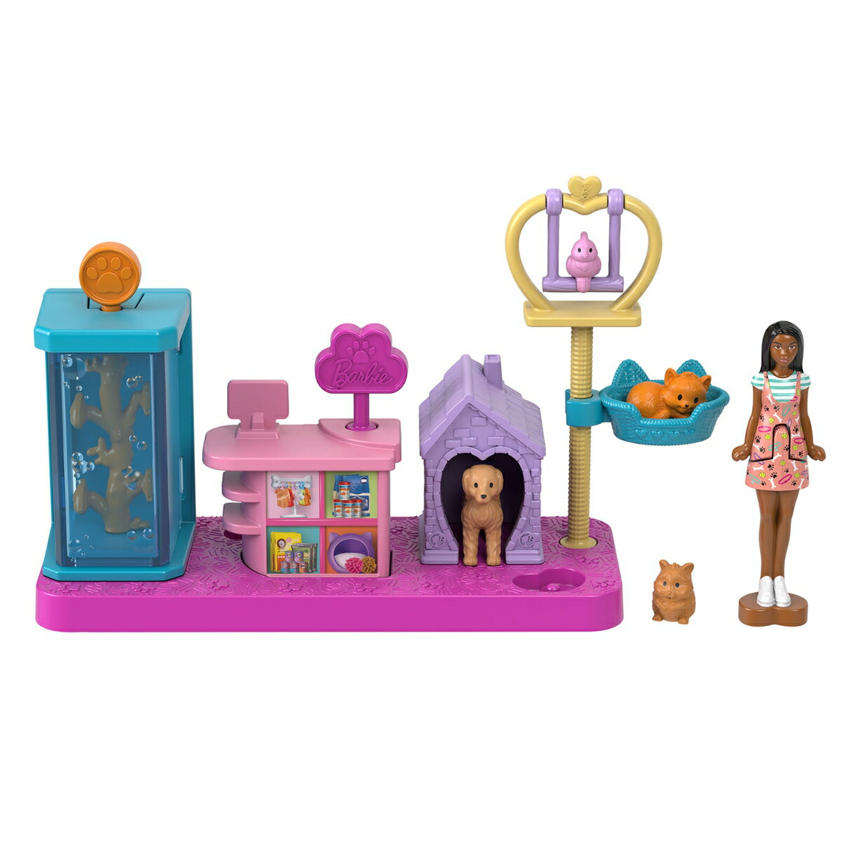 �С��ӡ�(Barbie)�ߥ˥С��ӡ����ɥڥåȥ���åפ��������ͷ����ϥ����ޤޤ��ȡ����ä�ͷ�ӥޥ������ɡ���1���եץ쥤���å�6�Ф���ԥ�JCR30